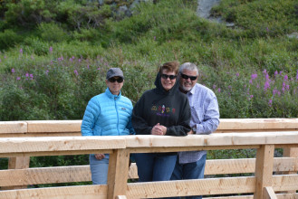Hiking the Savage River Trail with Bob and Charlotte Capp