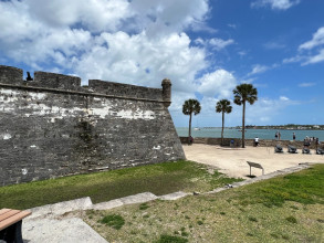 Wayne and Lisa Visit St. Augustine, Florida and the Castillo de San Marcos