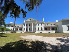 The Carnegie Plum Orchard Mansion on Cumberland Island, Florida