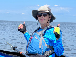 Kayaking Around Pea Island, Cape Hatteras, Outer Banks, North Carolina