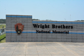 The Wright Brothers Fly - Kill Devil Hill, Outer Banks, North Carolina