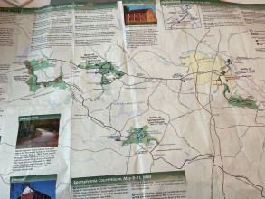 Maps of Battles Near Fredericksburg, Virgina