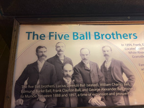 Ball Brother's Minnetrista Museum, Muncie, Indiana (Ball Glassware)