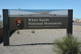 Enjoying White Sands National Monument