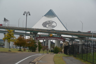 Bass Pro Pyramid in Memphis, Tennessee