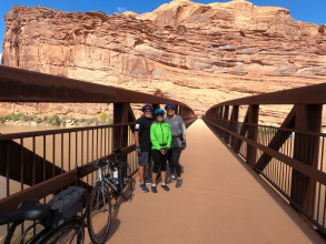 Biking in the Moab Area with Brian and Lorrayne Graham