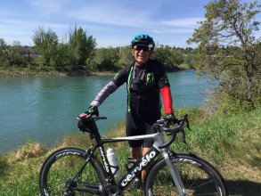 Biking to Calgary with John Cole
