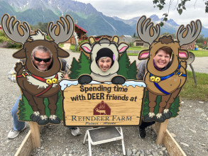 The Reindeer Farm Out of Palmer, Alaska